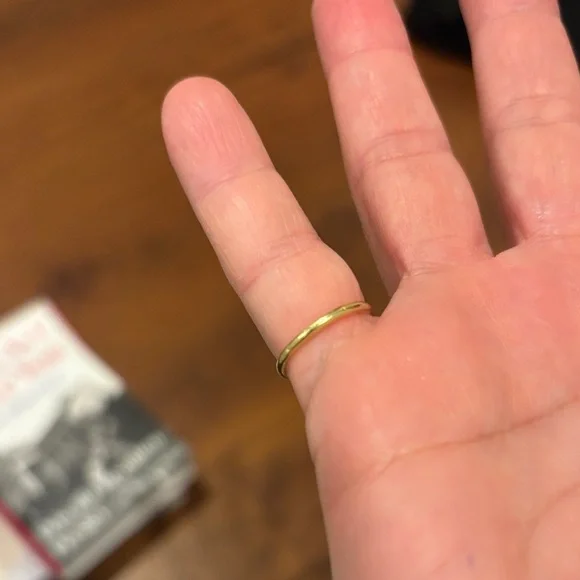 Ippolita Gold Ring with topaz stone 18k gold - Picture 4 of 7